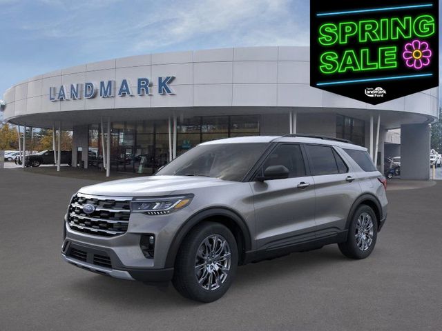 Carbonized Gray Metallic 2026 Ford Explorer Active AWD SUV / Crossover All-Wheel Drive Automatic
