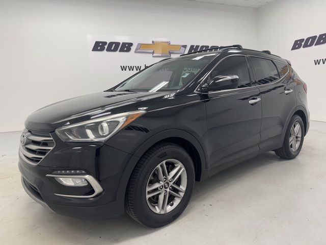 Twilight Black 2018 Hyundai Santa Fe Sport 2.4L FWD SUV / Crossover Front-Wheel Drive 6-Speed Automatic