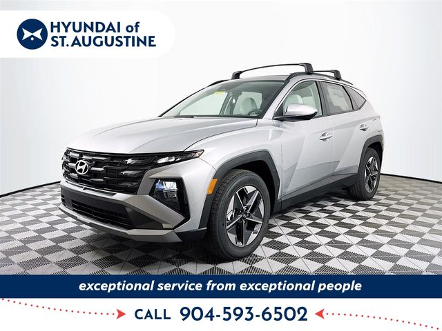Shimmering Silver 2026 Hyundai Tucson SUV / Crossover Front-Wheel Drive 8-Speed Automatic