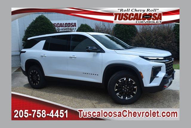 Polar White 2026 Chevrolet Traverse SUV / Crossover Four-Wheel Drive 8-Speed Automatic