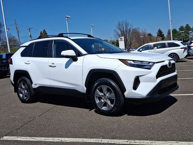 Ice Cap 2024 Toyota RAV4 Hybrid XLE AWD SUV / Crossover All-Wheel Drive Continuously Variable Transmission