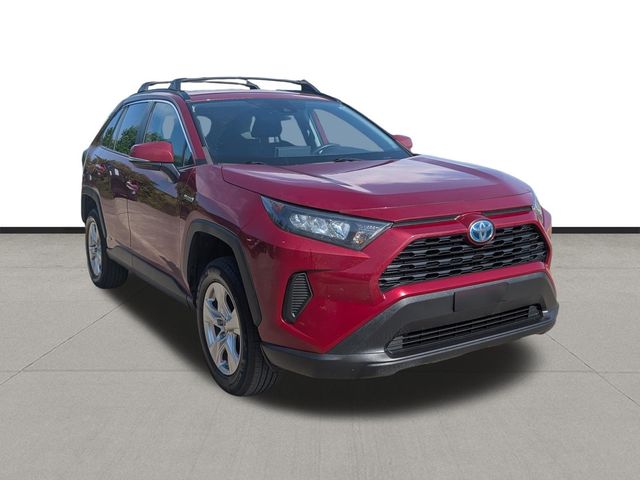 2021 Toyota RAV4 Hybrid LE Red at North Houston Mitsubishi