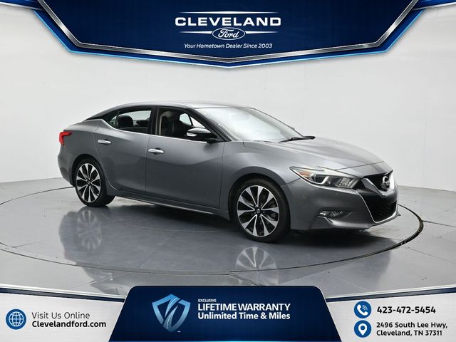 Gray (Gun Metallic) 2016 Nissan Maxima Sedan Front-Wheel Drive Continuously Variable Transmission
