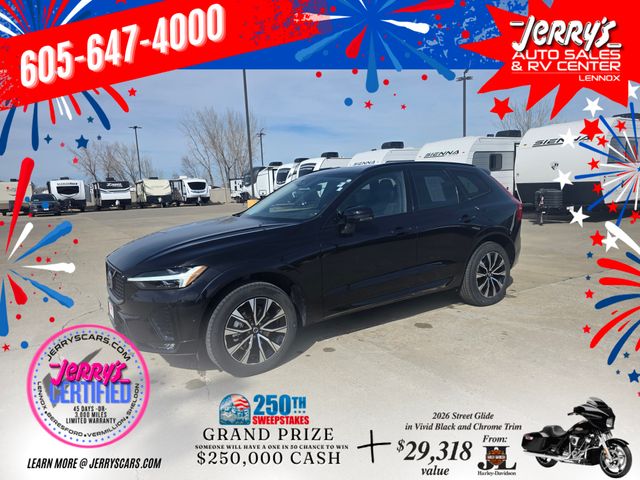 Black 2025 Volvo XC60 B5 Plus Dark Theme AWD SUV / Crossover All-Wheel Drive Automatic