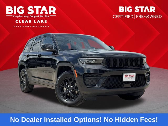 2025 Jeep Grand Cherokee Altitude Black at Texan Dodge Chrysler Jeep Ram