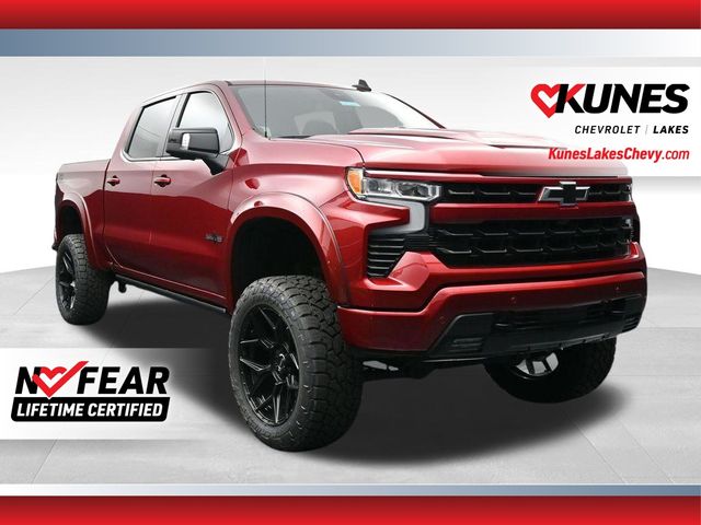 Radiant Red Tintcoat 2025 Chevrolet Silverado 1500 RST Crew Cab 4WD Pickup Truck Four-Wheel Drive Automatic
