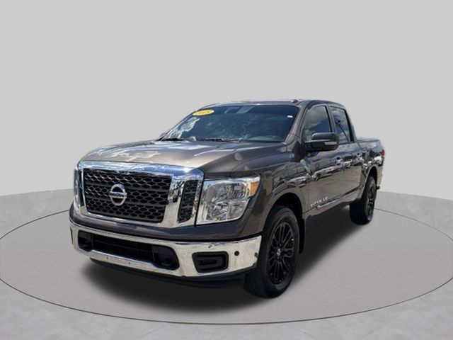 Java Metallic 2018 Nissan Titan Pickup Truck Four-Wheel Drive 7-Speed Automatic