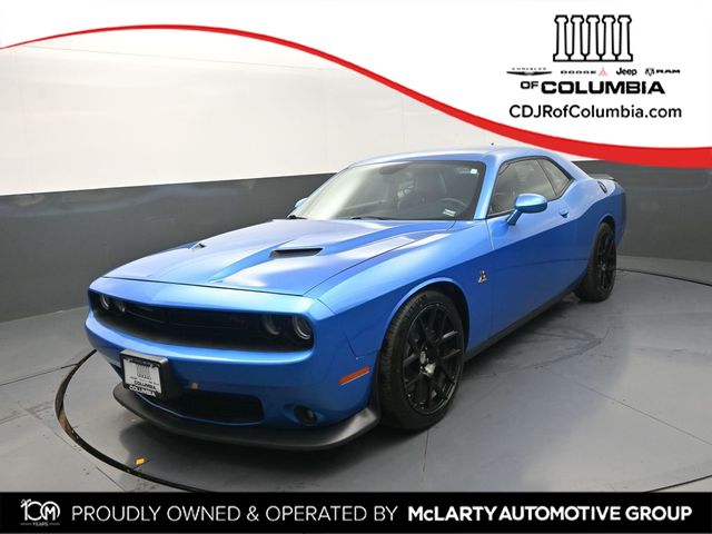 B5 Blue Pearlcoat 2015 Dodge Challenger R/T Scat Pack RWD Coupe Rear-Wheel Drive 8-Speed Automatic
