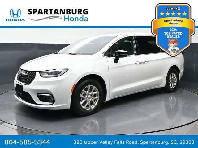 Bright White Clearcoat 2025 Chrysler Pacifica Select FWD Minivan Front-Wheel Drive 9-Speed Automatic