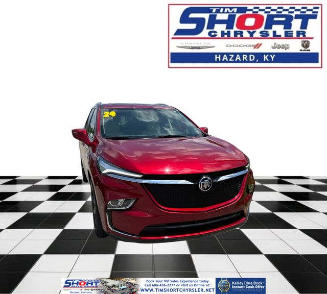 Cherry Red Tintcoat 2024 Buick Enclave SUV / Crossover Four-Wheel Drive 9-Speed Automatic