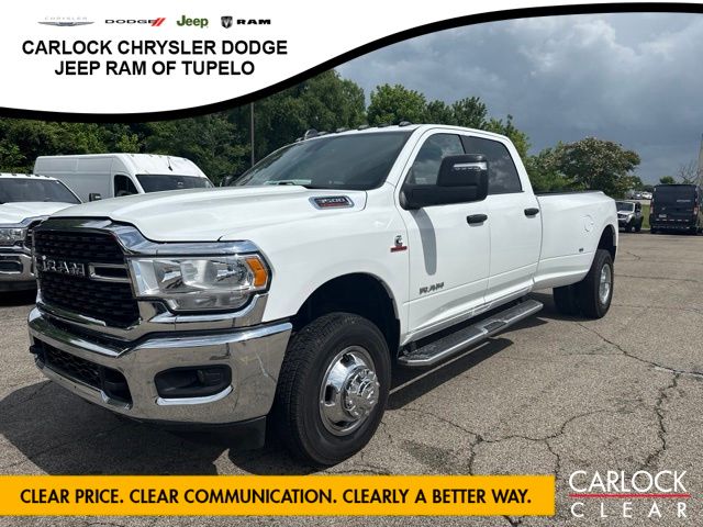 Bright White Clearcoat 2024 RAM 3500 Pickup Truck Four-Wheel Drive 6-Speed Automatic