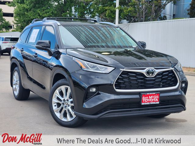 2026 Toyota Highlander Limited Black at Don McGill Toyota