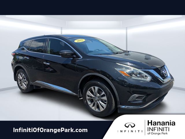 Gray (Magnetic Black Metallic) 2018 Nissan Murano SUV / Crossover Front-Wheel Drive Continuously Variable Transmission