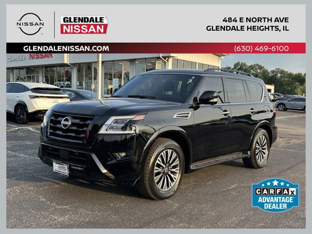 Super Black 2023 Nissan Armada SUV / Crossover Four-Wheel Drive 7-Speed Automatic