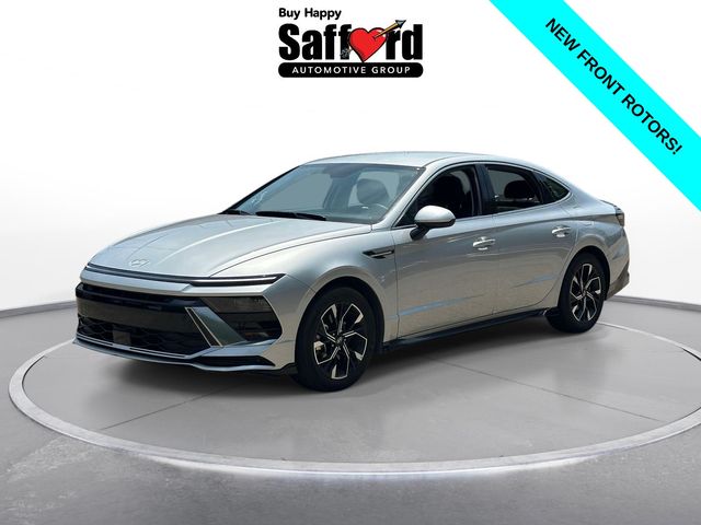 Aero Silver 2025 Hyundai Sonata Sedan Front-Wheel Drive 8-Speed Automatic