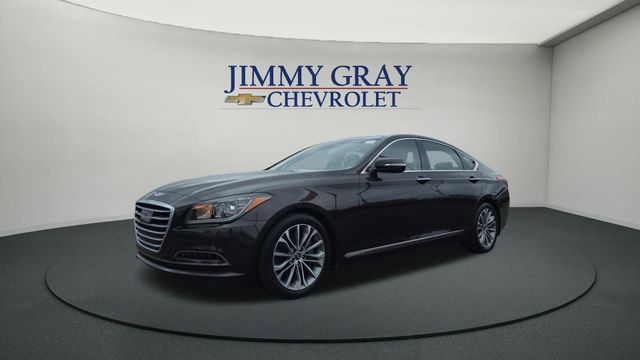 Manhattan Brown 2015 Hyundai Genesis Sedan 8-Speed Automatic