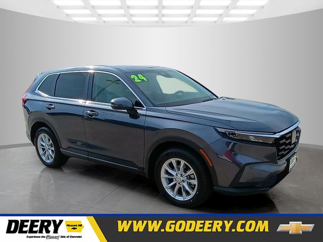 Gray Metallic 2024 Honda CR-V SUV / Crossover All-Wheel Drive Continuously Variable Transmission