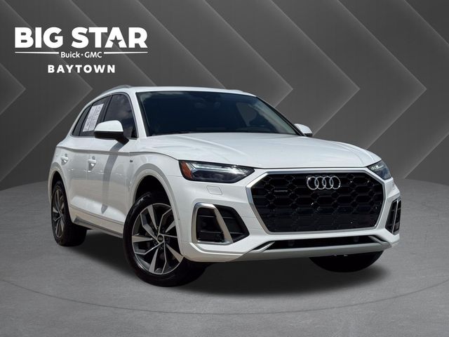 2023 Audi Q5 45 S line Prestige White at Genesis of Spring