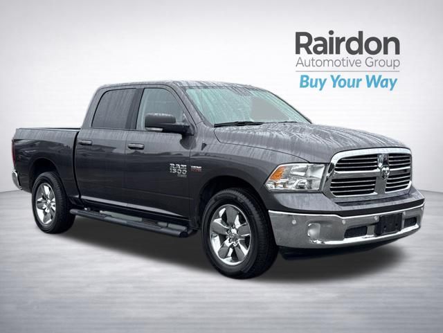 Gray (Granite Crystal Metallic Clearcoat) 2019 RAM 1500 Pickup Truck Four-Wheel Drive 8-Speed Automatic