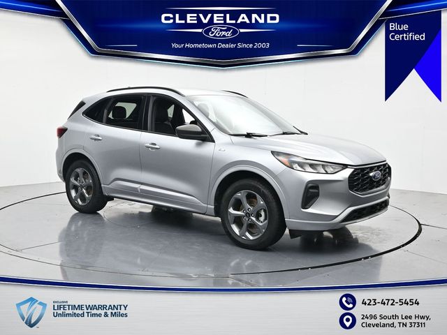 Silver Metallic 2024 Ford Escape SUV / Crossover All-Wheel Drive 8-Speed Automatic