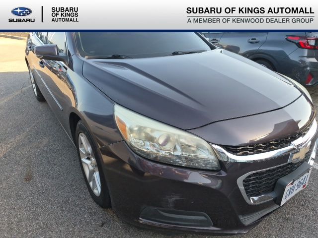 Sable Metallic 2015 Chevrolet Malibu Sedan Front-Wheel Drive 6-Speed Automatic Overdrive