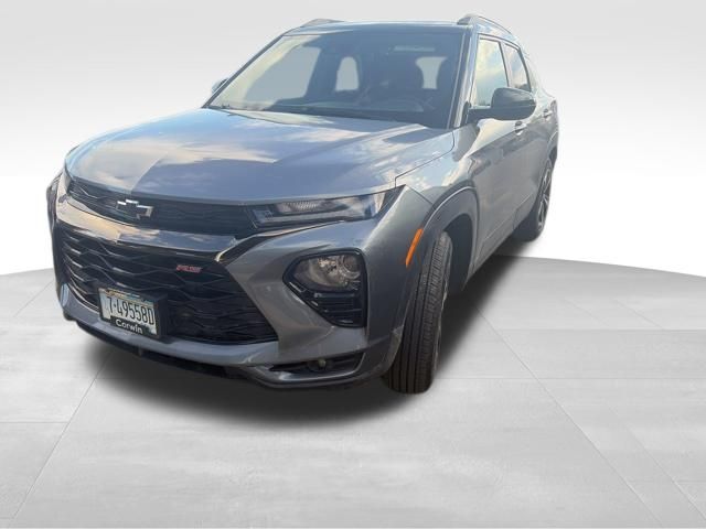 Gray (Satin Steel Metallic) 2022 Chevrolet Trailblazer RS AWD SUV / Crossover Four-Wheel Drive 9-Speed Automatic