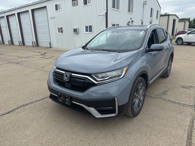 2022 Gray Honda CR-V Hybrid Touring AWD SUV