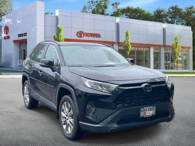 Midnight Black Metallic 2021 Toyota RAV4 XLE Premium AWD SUV / Crossover All-Wheel Drive 8-Speed Automatic