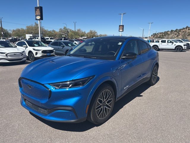 Velocity Blue Metallic 2025 Ford Mustang Mach-E Premium AWD SUV / Crossover All-Wheel Drive Automatic