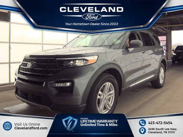 Gray Metallic 2024 Ford Explorer SUV / Crossover All-Wheel Drive Automatic