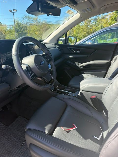 2025 Subaru Ascent Onyx Edition Touring White at Subaru and VW of Moon Township