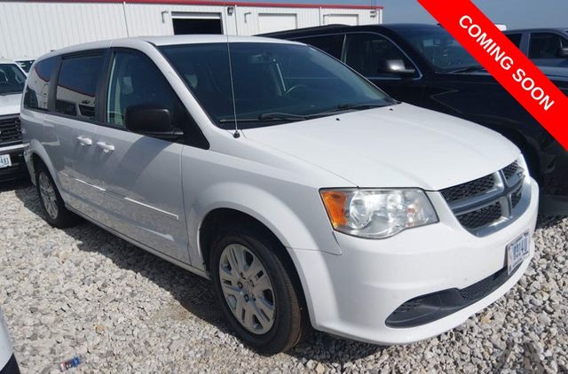 White Knuckle Clearcoat 2017 Dodge Grand Caravan Minivan Front-Wheel Drive 6-Speed Automatic