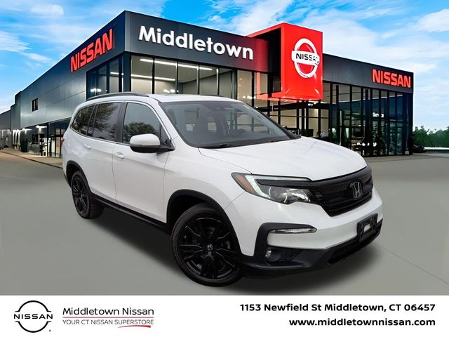 Platinum White Pearl 2021 Honda Pilot SUV / Crossover All-Wheel Drive 9-Speed Automatic
