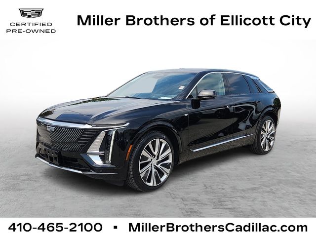 Stellar Black Metallic 2024 Cadillac LYRIQ SUV / Crossover All-Wheel Drive 1-Speed Automatic