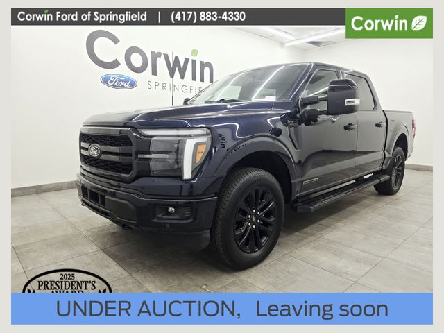 Antimatter Blue Metallic 2025 Ford F-150 Pickup Truck Four-Wheel Drive Automatic