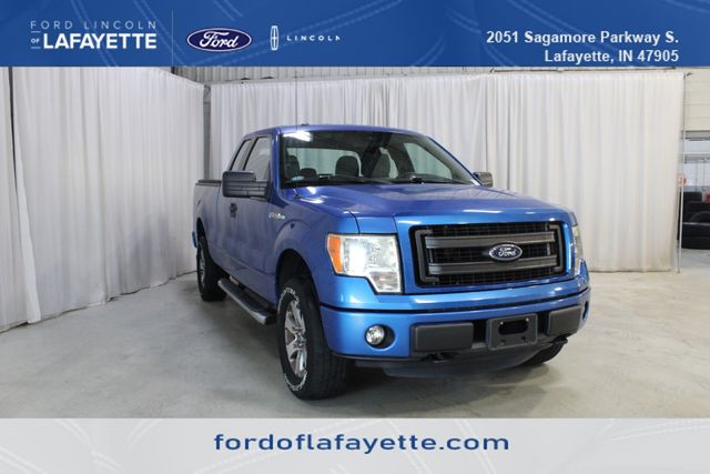 Blue Flame Metallic 2013 Ford F-150 Pickup Truck Four-Wheel Drive 6-Speed Automatic