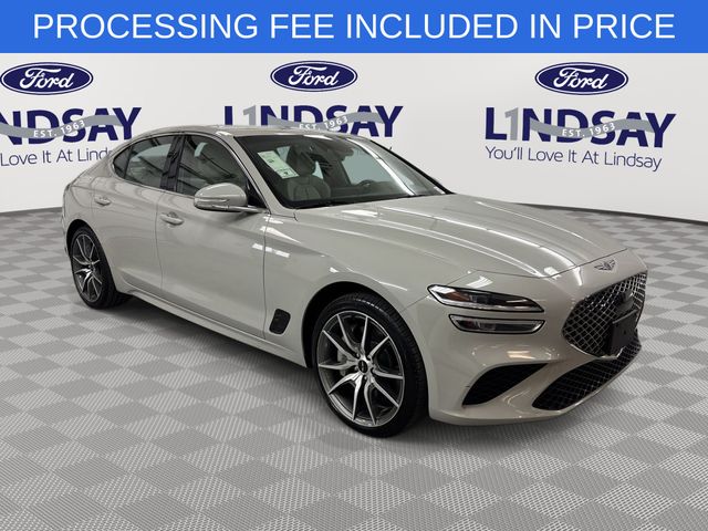 Vatna Gray 2024 Genesis G70 2.5T Standard RWD Sedan Rear-Wheel Drive 8-Speed Automatic