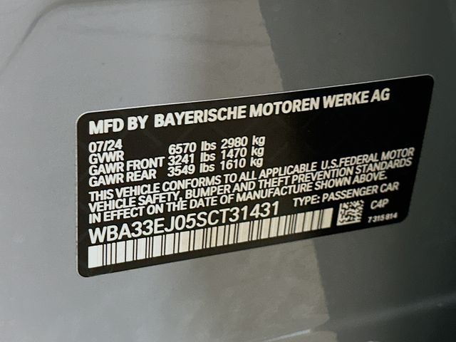 2025 BMW 7 Series 760i xDrive 34