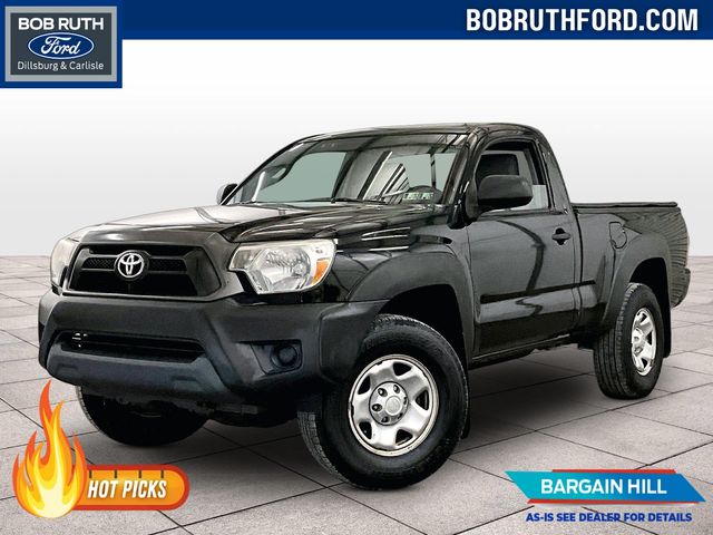 Black 2013 Toyota Tacoma Pickup Truck Four-Wheel Drive 4-Speed Automatic Overdrive