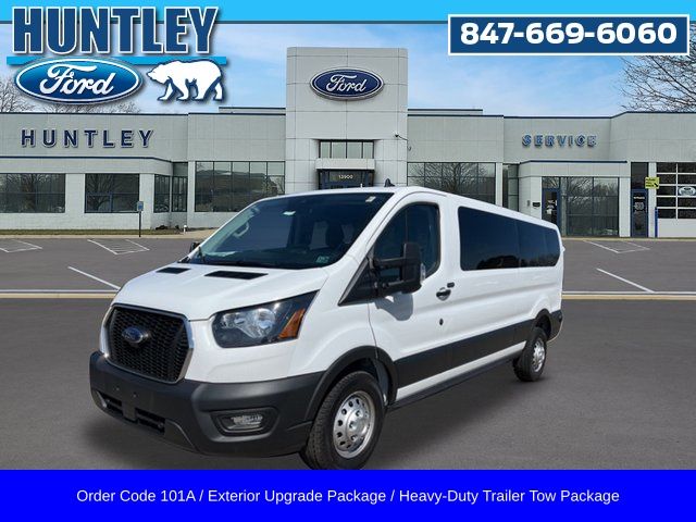 Oxford White 2024 Ford Transit Cargo Van All-Wheel Drive