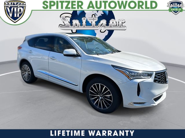 2026 Acura RDX Advance Package White at Spitzer Acura
