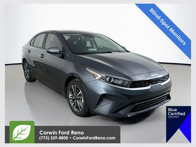 Gravity Gray 2024 Kia Forte Sedan Front-Wheel Drive Continuously Variable Transmission