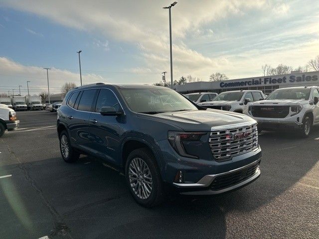 Downpour Metallic 2025 GMC Acadia Denali AWD SUV / Crossover Four-Wheel Drive 8-Speed Automatic