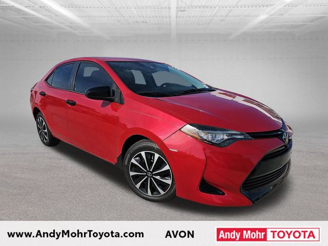 Barcelona Red Metallic 2017 Toyota Corolla Sedan Front-Wheel Drive Continuously Variable Transmission