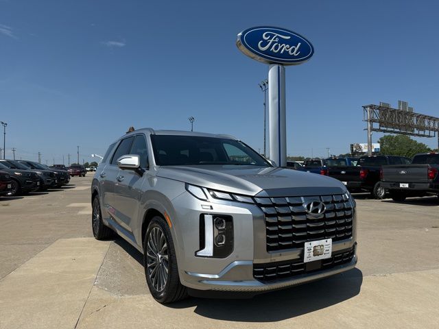 Used 2024 Hyundai Palisade Calligraphy with VIN KM8R7DGE4RU711049 for sale in Kansas City