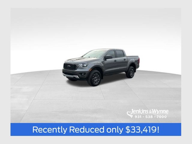 Cactus Gray 2022 Ford Ranger XLT SuperCrew 4WD Pickup Truck Four-Wheel Drive Automatic