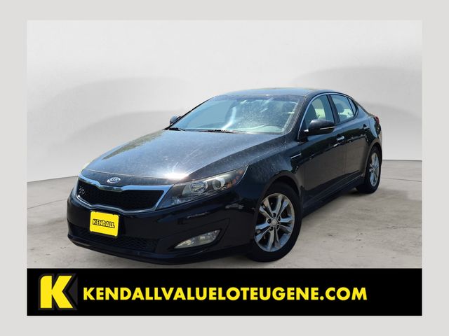 Ebony Black 2012 Kia Optima Sedan Front-Wheel Drive 6-Speed Automatic
