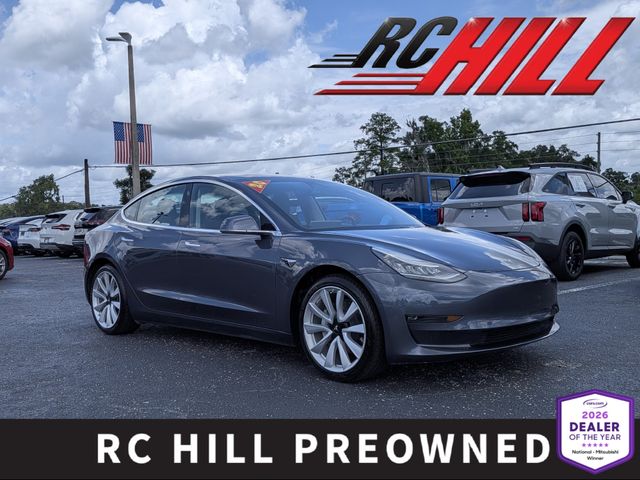 Midnight Silver Metallic 2020 Tesla Model 3 Sedan All-Wheel Drive 1-Speed Automatic