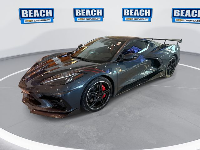 Gray 2020 Chevrolet Corvette Coupe Rear-Wheel Drive 8-Speed Dual Clutch