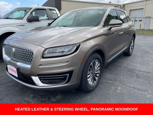 Mocha 2019 Lincoln Nautilus Select AWD SUV / Crossover All-Wheel Drive 8-Speed Automatic